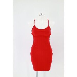 REVOLVE By The Way Women Red Size Medium Open Back Tie Mini Dress